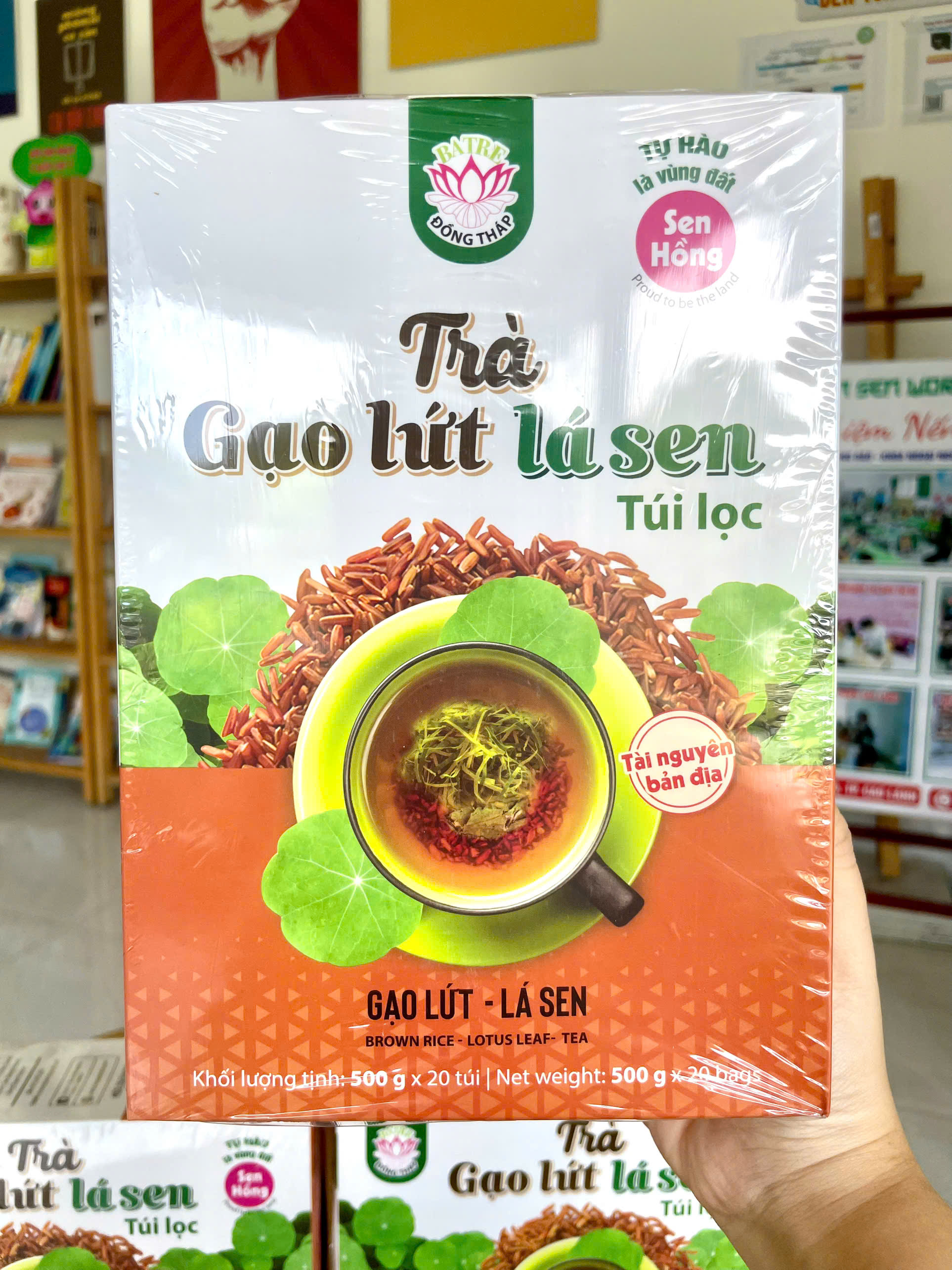 Hương vị và cách thưởng thức Trà gạo lứt lá sen túi lọc - Ba Tre Đồng Tháp về Trà Gạo Lứt Lá Sen Túi Lọc - Ba Tre Đồng Tháp ngon hơn